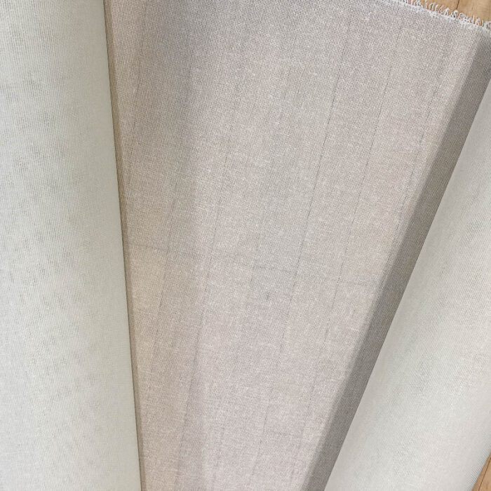 White Heavy buckram, Current batch is 44-inches wide (111cm).
