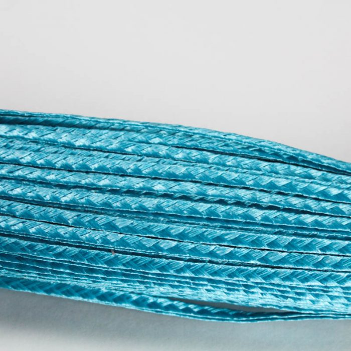 Turquoise Standard weave pattern.