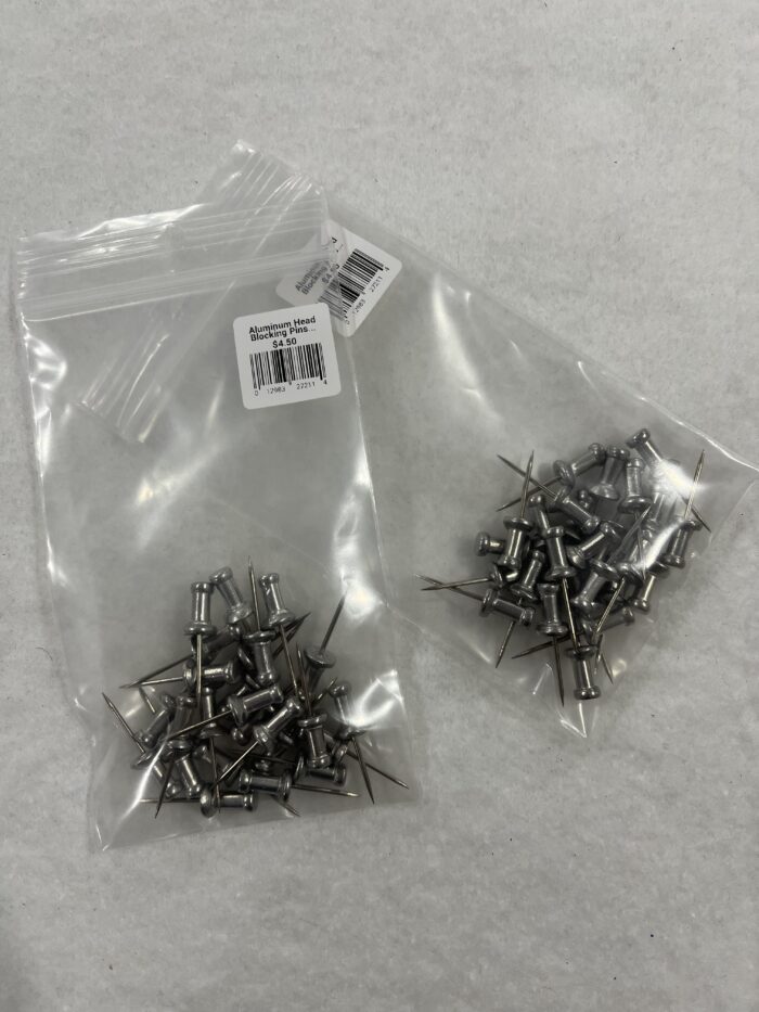 Aluminum Head Blocking Pins 25 pc