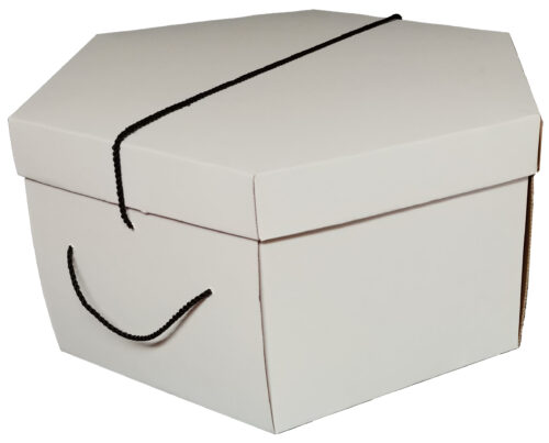 Large Hat Box (22 x 22 x 9) - Judith M Millinery Supply House